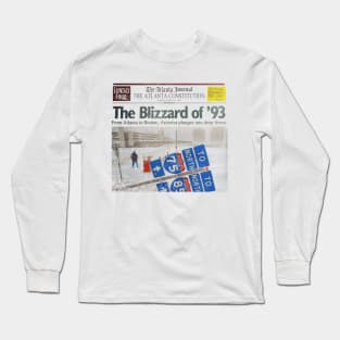 Atlanta Blizzard of 93 Long Sleeve T-Shirt